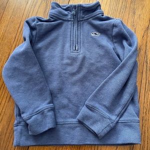 EUC 2T Blue Vineyard Vine Saltwater Quarter-Zip